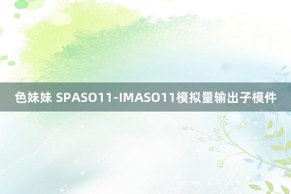 色妹妹 SPASO11-IMASO11模拟量输出子模件